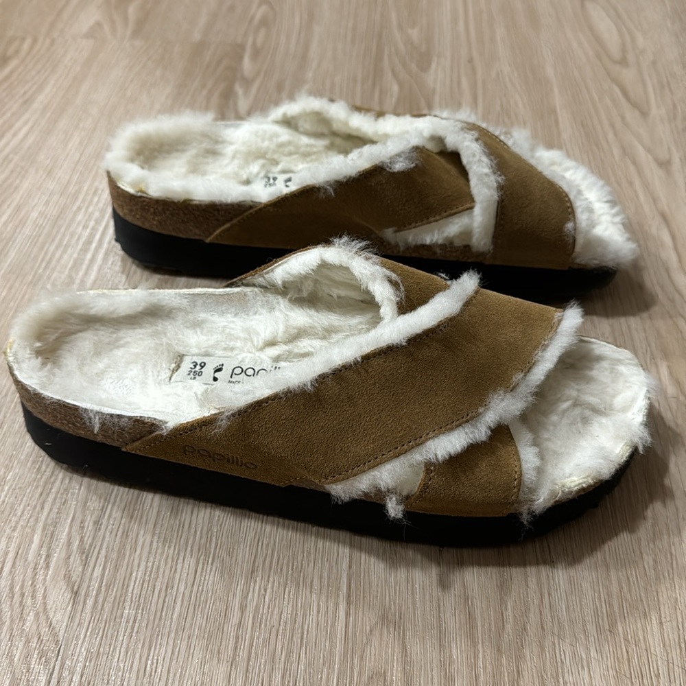 Birkenstock papillio Daytona suede platform sandals - Picture 8 of 9